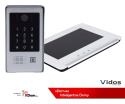 Zestaw wideodomofonu z czytnikiem RFID i szyfratorem VIDOS S20DA monitor 7'' M690 Biały