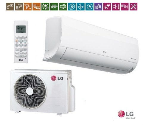 Klimatyzator LG DM09RP DELUXE 2,5 kW WiFi pomieszczenie 25m2