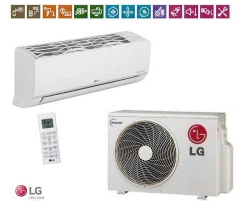 Klimatyzator LG PM24SP STANDARD PLUS 6,6 kW WiFi pomieszczenie 70m2