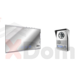 SOMFY Wideodomofon V400 z monitorem lustro, model 2401281