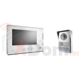 SOMFY Wideodomofon V400 z monitorem w kolorze białym, model 2401296