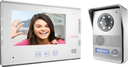 SOMFY Wideodomofon V400 z monitorem w kolorze białym, model 2401296