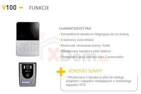 Somfy Videodomofon V100