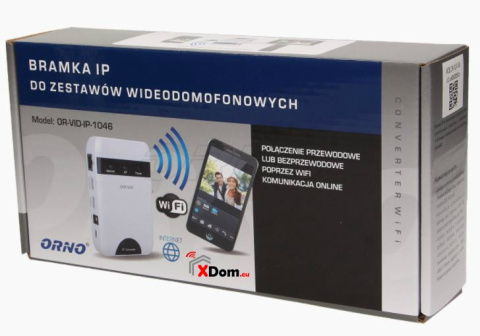Bramka IP do zestawów wideodomofonowych firmy ORNO
