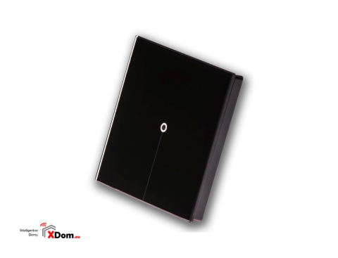 Włącznik Impulsowy Dotykowy 1 Czarny / Inteligentne Systemy 12V-24V