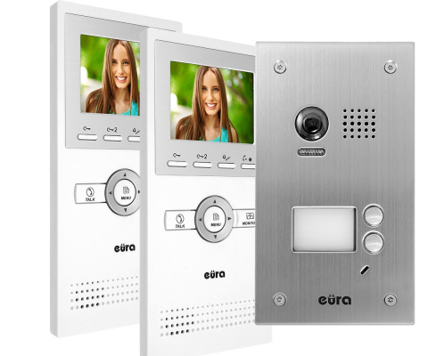 Zestaw dwurodzinny wideodomofonu cyfrowego VDA-78A5_VDA-31A5