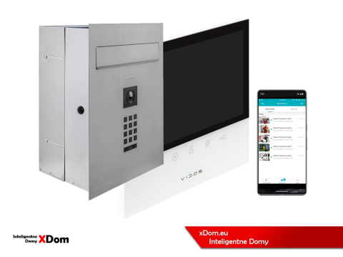 Wideodomofon WiFi Vidos z szyfratorem Vidos S14D-SKP M13-XT Wifi TUYA