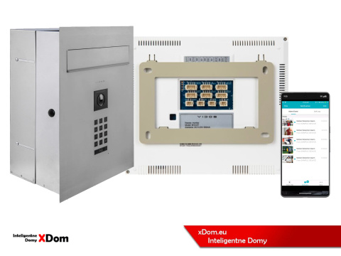 Wideodomofon WiFi Vidos z szyfratorem Vidos S14D-SKP M13-XT Wifi TUYA