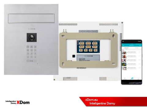 Wideodomofon WiFi Vidos z szyfratorem Vidos S14D-SKP M13-XT Wifi TUYA