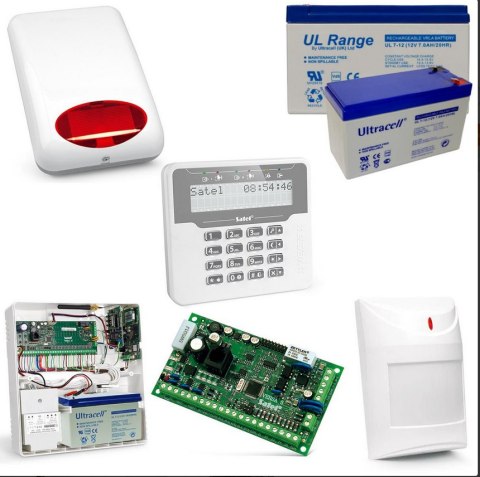 ZESTAW SATEL VERSA 5 DO DOMU LUB BIURA 8 czujek