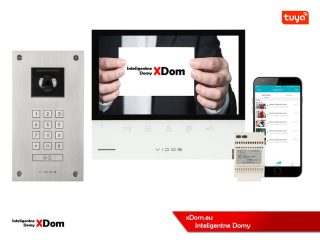 Zestaw Wideodomofon WiFi Vidos z szyfratorem S14D M13-XT Wifi TUYA