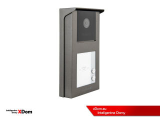 Vidos S201-2 Stacja zewnętrzna wideodomofonu IP dwurodzinna