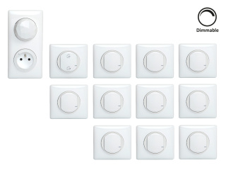 Celiane with Netatmo LG-067690 zestaw rozszerzony gniazdo łącznik wyjście/powrót łącznik connected