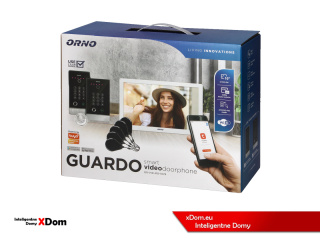 ORNO GUARDO OR-VID-MO-1076WF - Zestaw Wideodomofonowy Jednorodzinny z LCD 10", Full HD i Aplikacją Mobilną