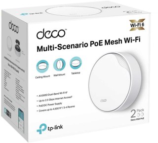 DOMOWY SYSTEM WI-FI MESH TP-LINK DECO X50-POE(2-PACK)