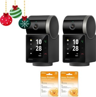 Zestaw 2 kamer IP Imou REX VT PRO bateryjna 5MP z chmurami Imou Protect
