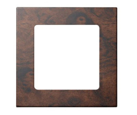 Somfy 9015237 ramka 50x50 do radiowego pilota Smoove, kolor WALNUT