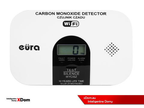 CZUJNIK CZADU WiFi ''EURA'' CD-53A2v5300-TY/B