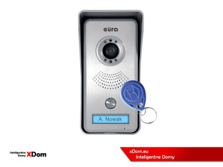 KASETA ZEWNĘTRZNA WIDEODOMOFONU ''EURA'' VDA-34A3 ''EURA CONNECT'' - jednorodzinna