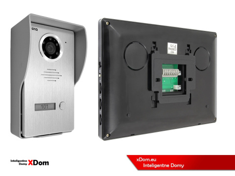 WIDEODOMOFON ''EURA'' CONNECT VDA-21A3_VDA-06A3 CZARNY