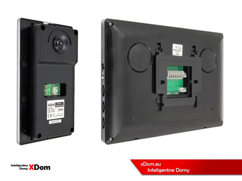 WIDEODOMOFON ''EURA'' CONNECT VDA-21A3_VDA-06A3 CZARNY