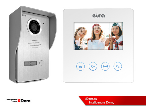 WIDEODOMOFON ''EURA'' CONNECT VDA-21A3_VDA-52A3