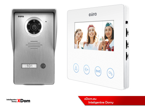 WIDEODOMOFON ''EURA'' CONNECT VDA-21A3_VDA-52A3