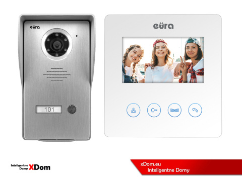 WIDEODOMOFON ''EURA'' CONNECT VDA-21A3_VDA-52A3