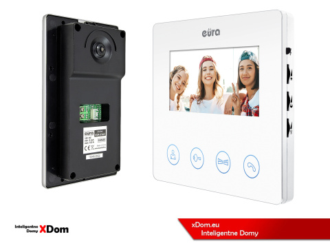WIDEODOMOFON ''EURA'' CONNECT VDA-21A3_VDA-52A3