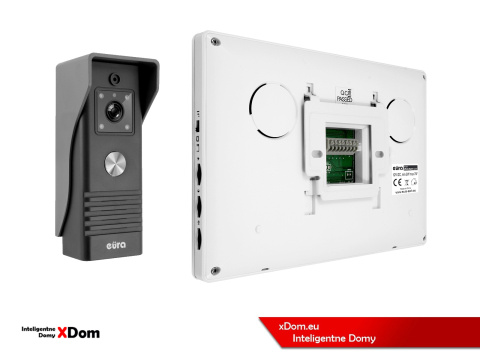 WIDEODOMOFON ''EURA'' CONNECT VDA-78A3_VDA-06A3 BIAŁY