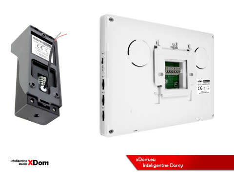 WIDEODOMOFON ''EURA'' CONNECT VDA-78A3_VDA-06A3 BIAŁY