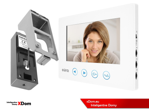 WIDEODOMOFON ''EURA'' CONNECT VDA-78A3_VDA-06A3 BIAŁY