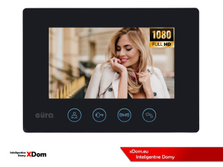 MONITOR ''EURA'' VDA-41A3 ''CONNECT+'' - czarny WiFi