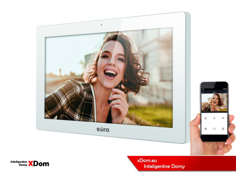 MONITOR ''EURA'' VDA-86A3 ''CONNECT+'' - 10' WiFi