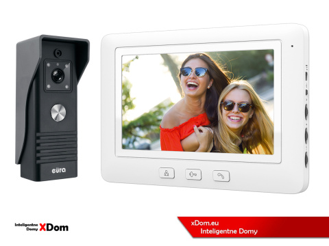 WIDEODOMOFON ''EURA'' VDP-45A3-TY ALPHA+ biały