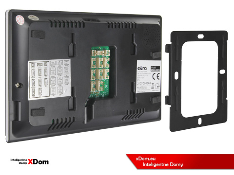 WIDEODOMOFON ''EURA'' VDP-97C5 - biały, dotykowy, LCD 7'', AHD, WiFi