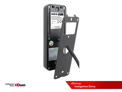 WIDEODOMOFON ''EURA'' VDP-97C5 - czarny, dotykowy, LCD 7'', AHD, WiFi