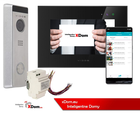 Wideodomofon Vidos S10 i monitorem M10B-X WiFi