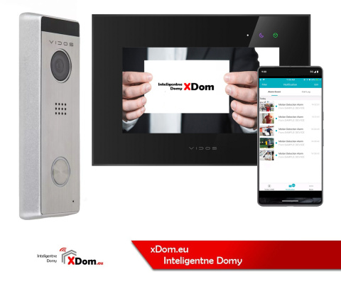 Wideodomofon Vidos S10 i monitorem M10B-X WiFi
