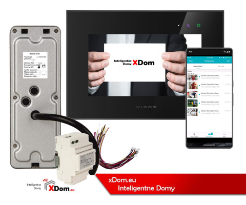 Wideodomofon Vidos S10 i monitorem M10B-X WiFi