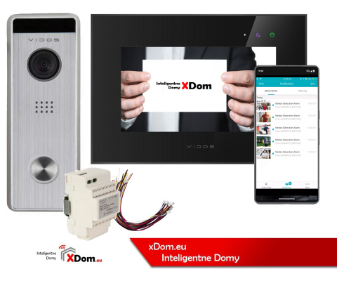 Wideodomofon Vidos S10 i monitorem M10B-X WiFi