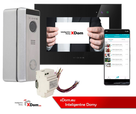 Wideodomofon Vidos S10 i monitorem M10B-X WiFi
