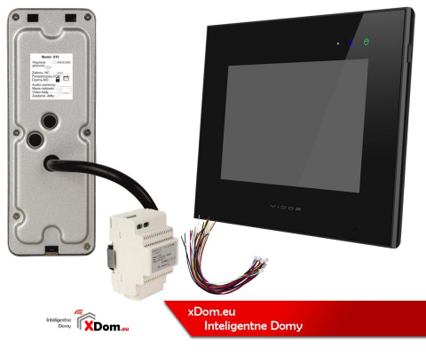 Wideodomofon Vidos S10 i monitorem M10B-X WiFi