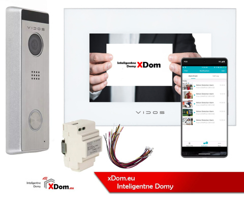 Wideodomofon Vidos S10 i monitorem M10W-X WiFi