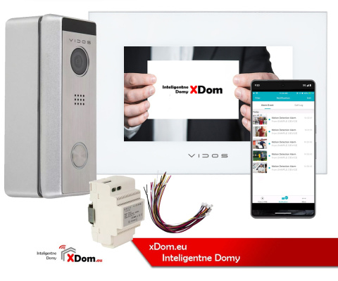Wideodomofon Vidos S10 i monitorem M10W-X WiFi