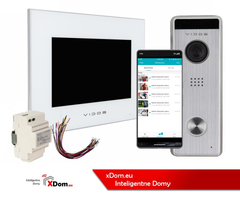 Wideodomofon Vidos S10 i monitorem M10W-X WiFi