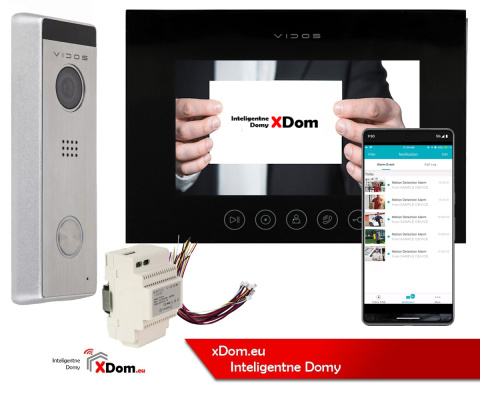 Wideodomofon Vidos S10 i monitorem M11B-X WiFi