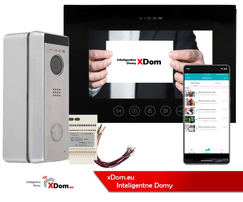 Wideodomofon Vidos S10 i monitorem M11B-X WiFi