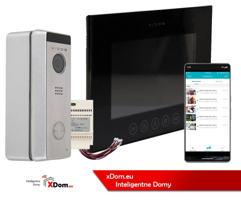 Wideodomofon Vidos S10 i monitorem M11B-X WiFi