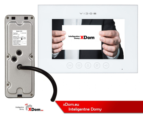 Wideodomofon Vidos S10 i monitorem M11W